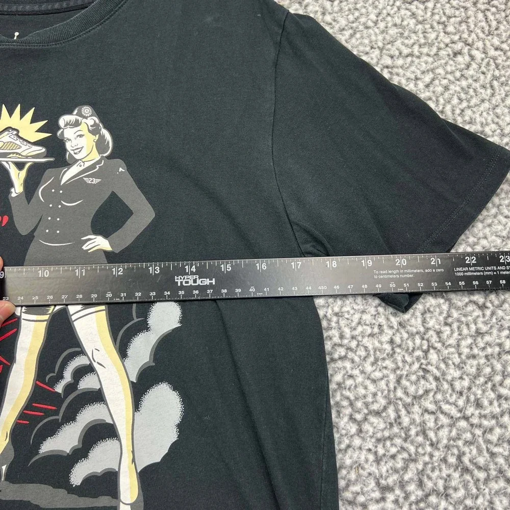Air Jordan Shirt Men Medium Now Serving All J's Jumpman Short‎ Sleeve Cotton M